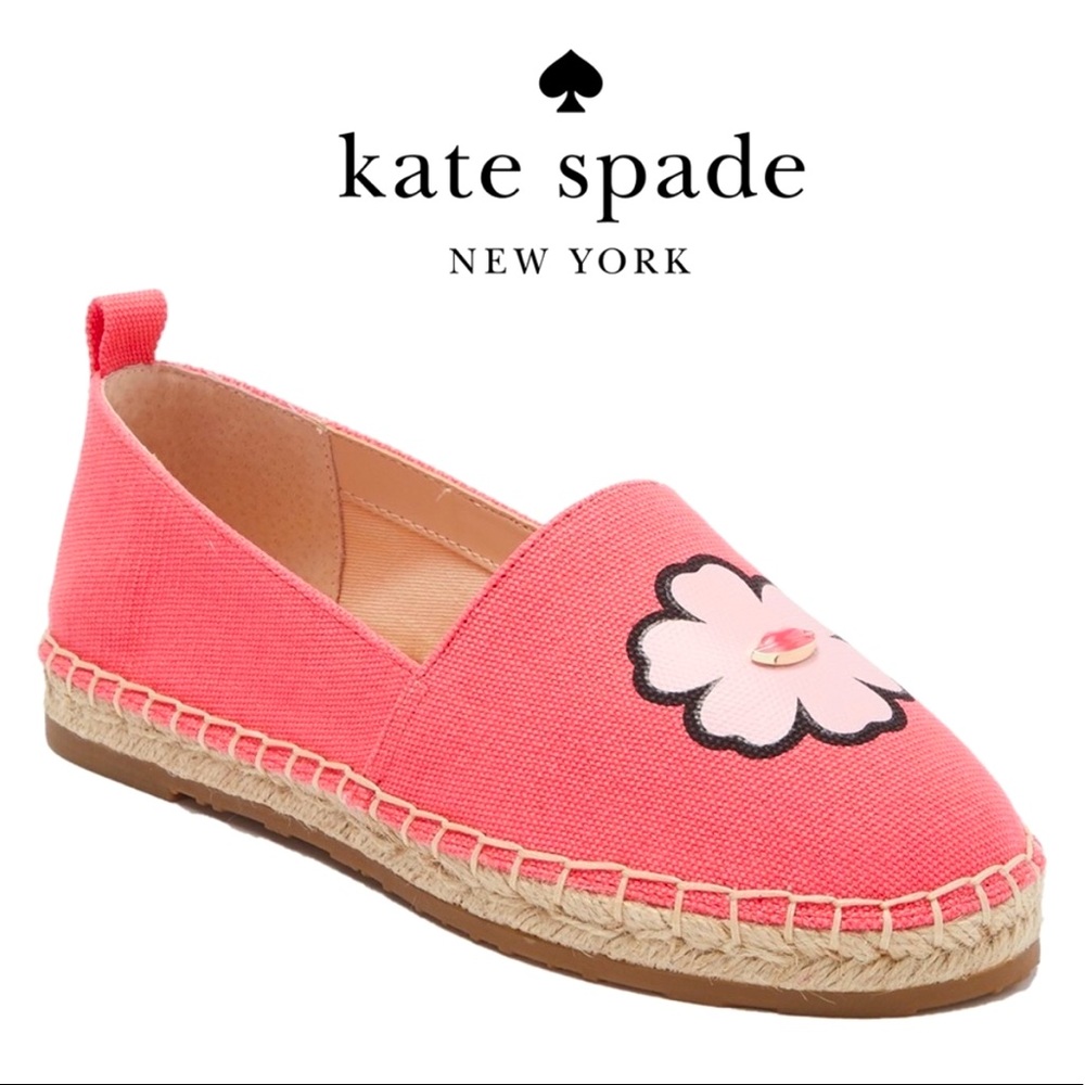 NWT Kate Spade Espadrille Flat Loafer